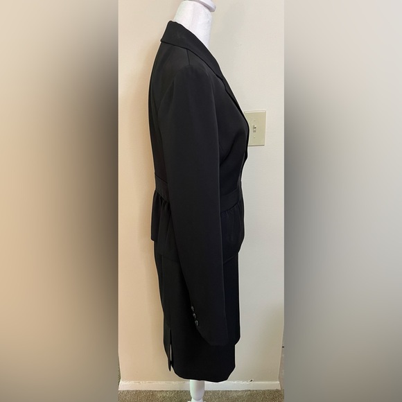 Nine West Women’s Suit 2 Pieces Set Black Jacket Blazer & Skirt Size 2 - Picture 10 of 17
